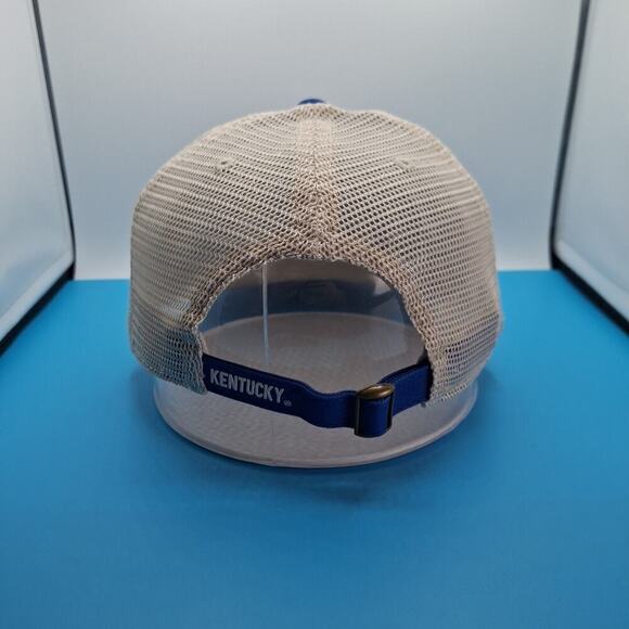 Kentucky Wildcats Dad Hat Cap Strap Back Mesh Soft Flexible Bill Womens Blue - Picture 4 of 7
